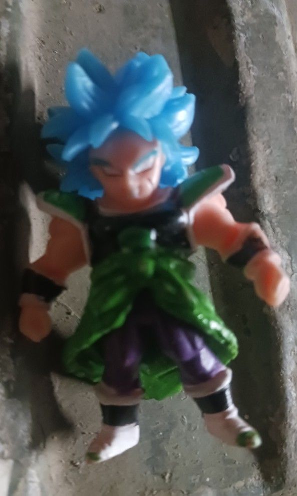 DBS Broly Blue Anime Figurine Dragon Ball Super Z