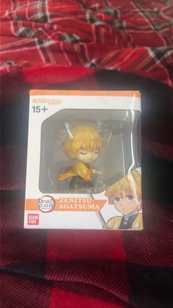 Demon slayer Zenitsu Agatsuma chibi masters anime figure
