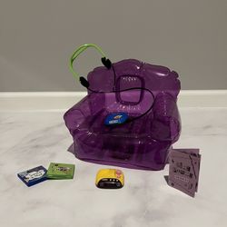 American Girl Nicki’s Bedroom Accessories (Purple Inflatable Chair & Discman)