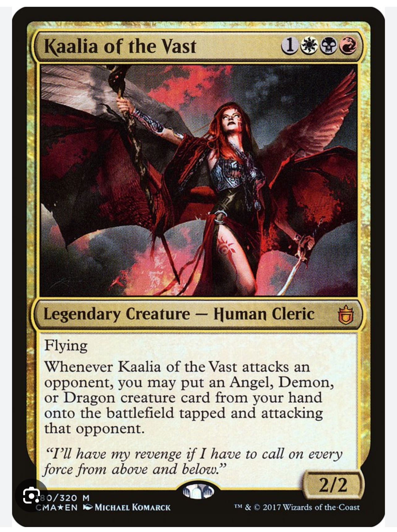 Kaalia of the Vast Commander Deck