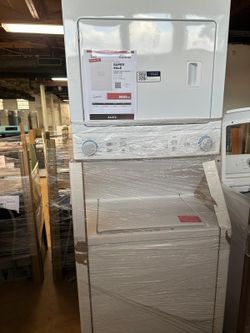 Frigidaire FLCE7523AW Electric Stacked Laundry CenterWasher