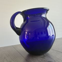 Large Glass Pitcher 