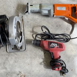 CIRCULAR SAW / RECIPROCATING SAW / DRILL COMBO