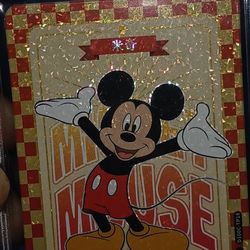 2023 Disney 100 Carnival Mickey Mouse Die Cut Refractor Psa 10 Top Pop 1