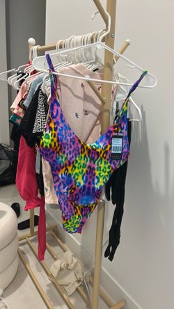 One Piece Swimsuit Leopard Print