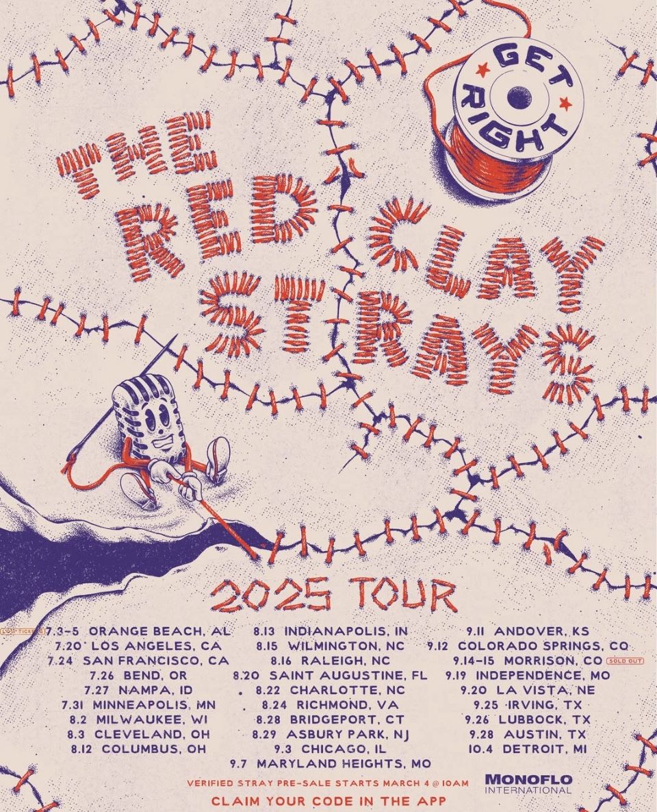 GA Tickets To The Red Clay Strays At The Greek Theater In LA