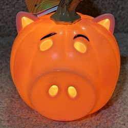 Pixar Toy Story Hamm Light Up Pumpkin New With Tags Halloween Decoration new