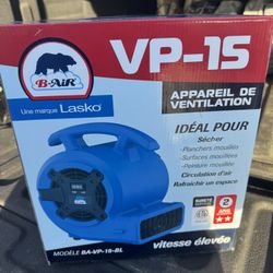 1/8 Horsepower High Power Air Blower  NEW