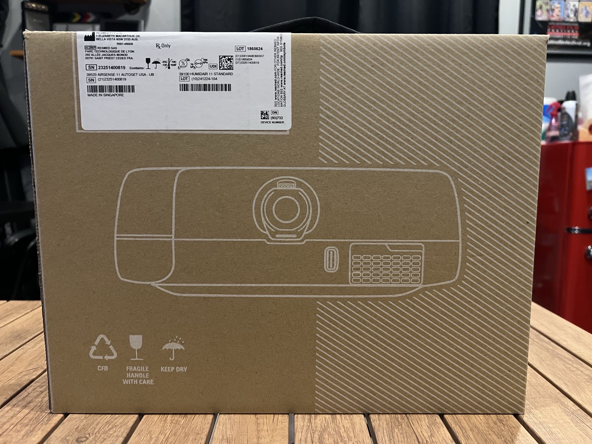 Brand New ResMed AirSense 11 AutoSet APAP + Humidifier + Mask (Sealed)
