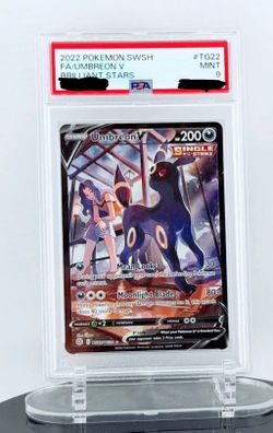 2022 Pokemon Umbreon V Brilliant Stars TG 22 PSA 9