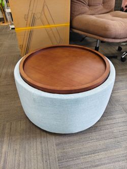 Verve 30'' Round Coffee Table With Storage
