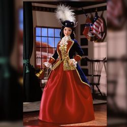 🔔 BARBIE • American Stories “Patriot” Barbie Doll (ca 1996)