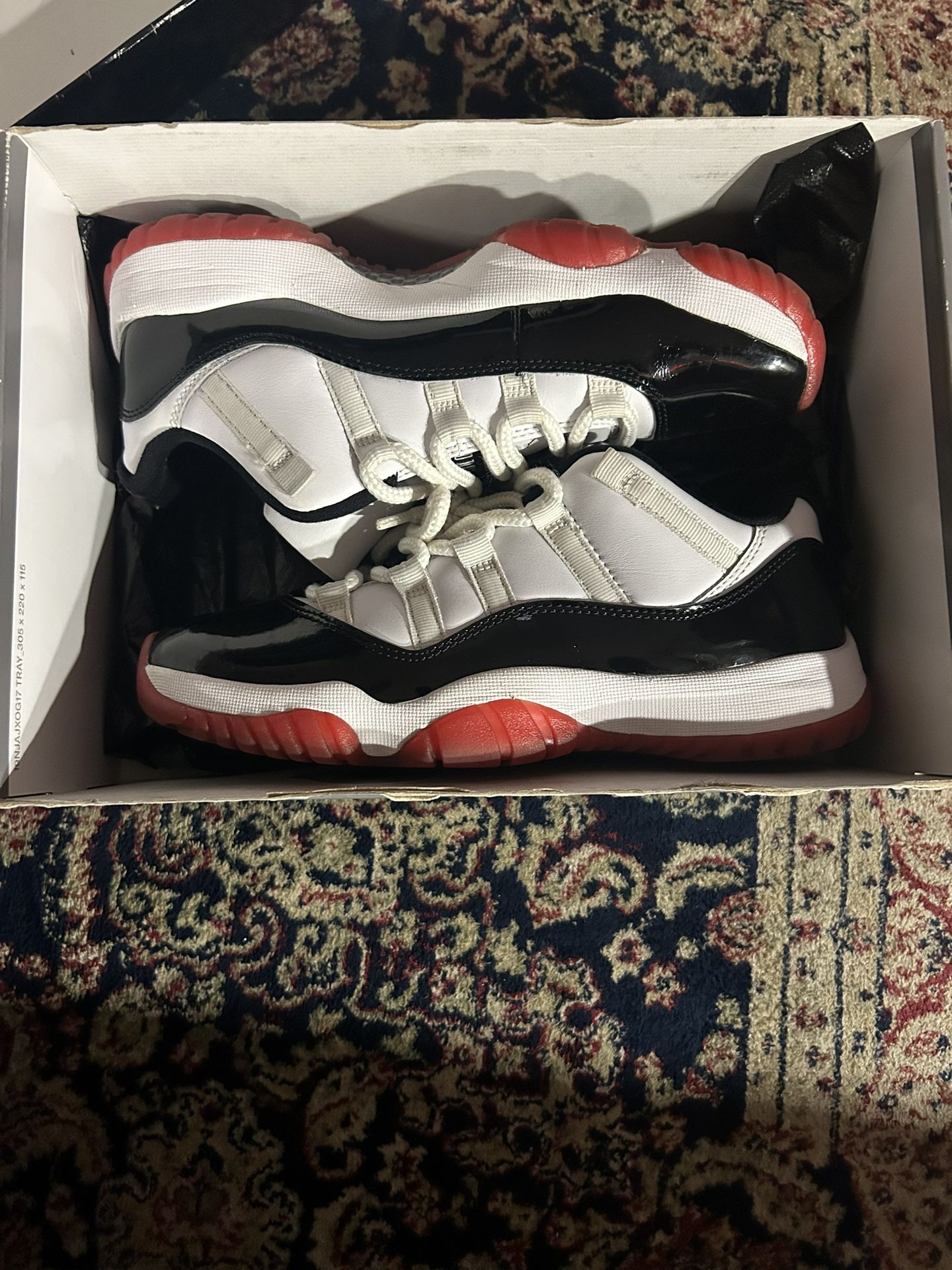 Jordan 11 Lows Concord Bred