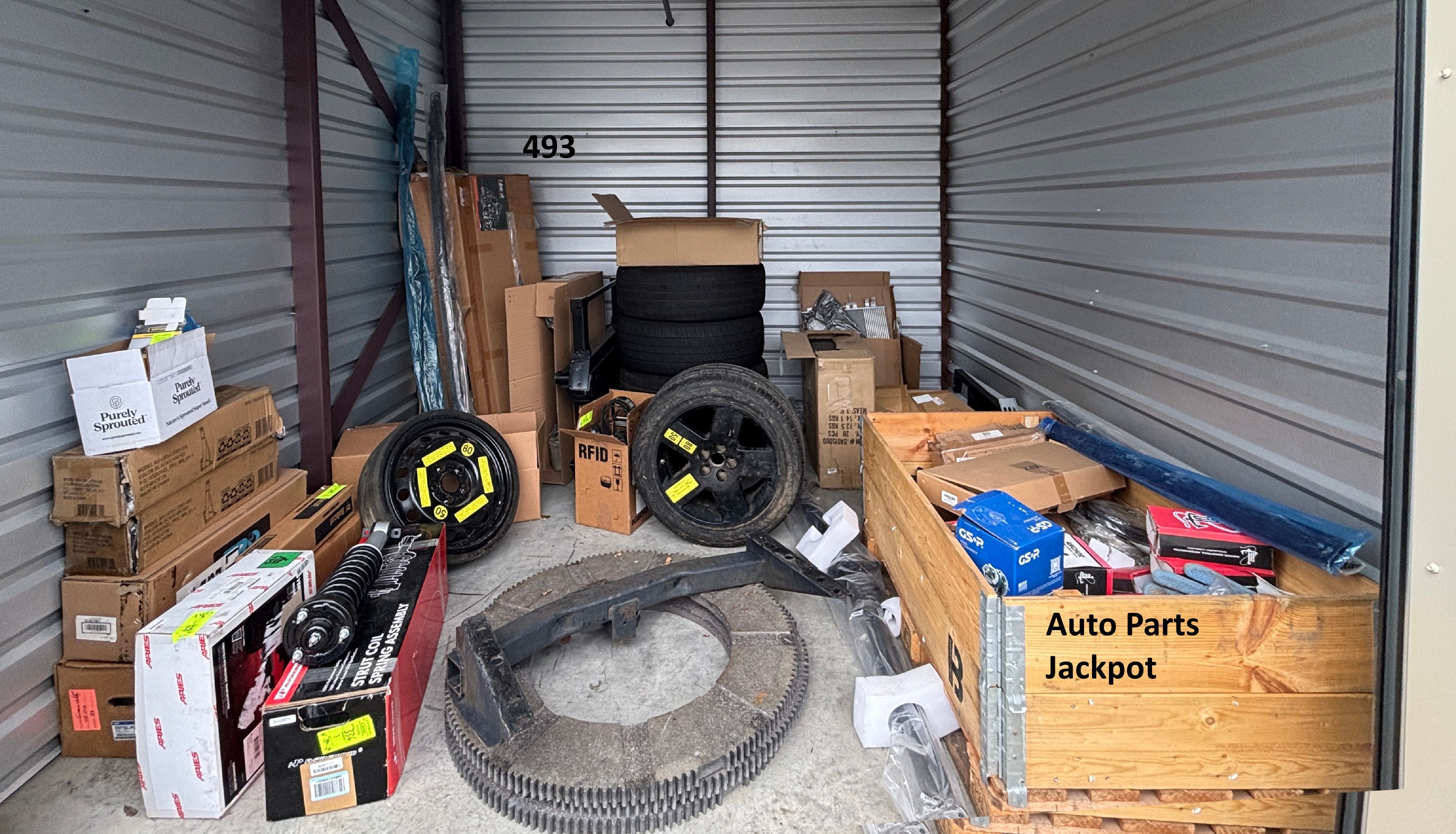 Auction Unit 493 12/14 - AUTO PARTS RESELLER JACKPOT!