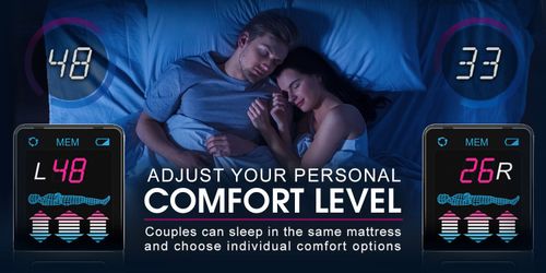 🌙 Memories™ Queen 13" Dual Digital Premium Pillow Top Air Bed | Adjustable Firmness Luxury Sleep System