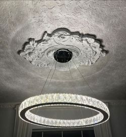 Floral Ceiling Light Decor