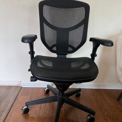 WorkPro Quantum 9000 Series Ergonomic Office Chair — Black Mesh