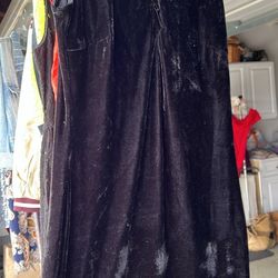 Black Velvet Dress