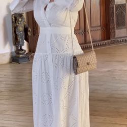 Zara White Dress 