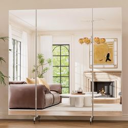 New New Brisafe 71 W "X 67 L " Folding Mirror With Wheels