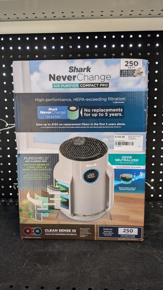 Shark Neverchange Air Purifier compact Pro (new)