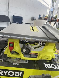 RYOBI 13 Amp 8-​1/​4 in.​ Compact Portable Jobsite Table Saw