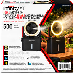InfinityX1 Solar Misting Fan