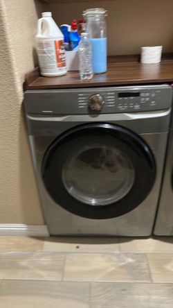 Washer and dryer