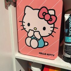 Hello kitty mini fridge