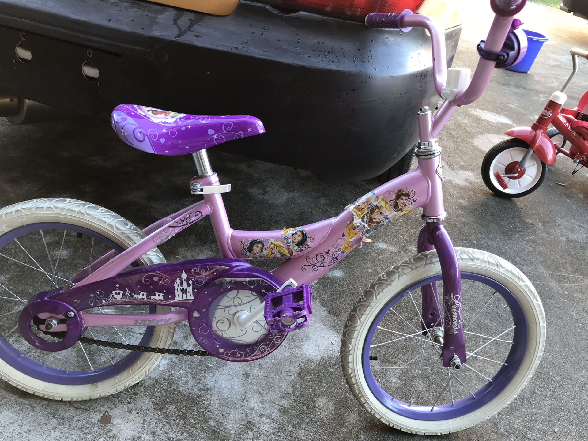 Girls princess bike $20 obo