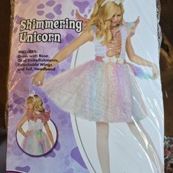 New Shimmering Unicorn Costume