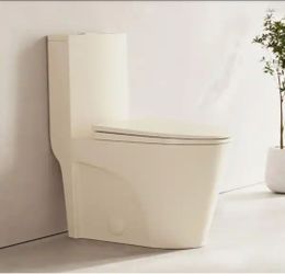 Swiss Madison
St. Tropez 1-Piece 12 in. Rough-In 1.1/1.6 GPF Dual Flush Elongated ADA Toilet in Matte Bisque