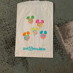 Walt Disney World70’s Mickey Mouse Paper Shopping Bag