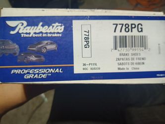 Raybestos brake shoes 778PG