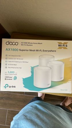 Deco mesh WiFi 6