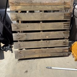 Wood pallets