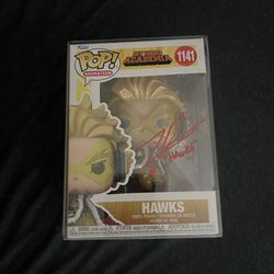 Hawks Signed Psa Certified Pop Toy