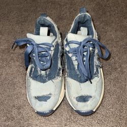 Size 5Y denim sneaker