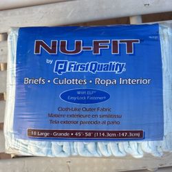 4 Pack Large Diapers