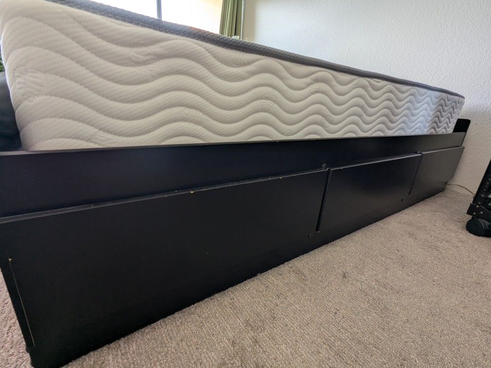 FREE IKEA Storage Bed and Full Size Mattress