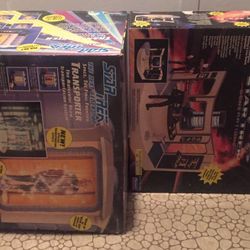 Star Trek Playmates Engineering And Transporter 