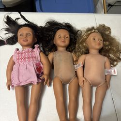 Our Generation Dolls Lot of 3