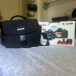 Canon EOS Rebel T6 (EOS 1300D) bundle
