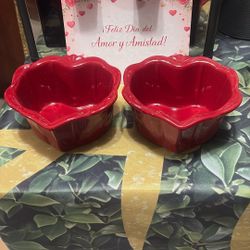 Princess House Jgo 4 Corazones Nuevos En Caja