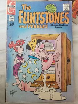 FLINTSTONES and Pebbels # 23 Charlton comics