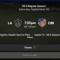 Galaxy Vs FC Cincinnati