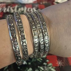 925. Sterling Silver Set Of 5 Pieces New 