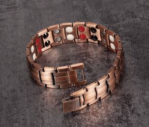 New Arrival! Men’s Copper Magnetic Bracelet! Get Yours Today!
