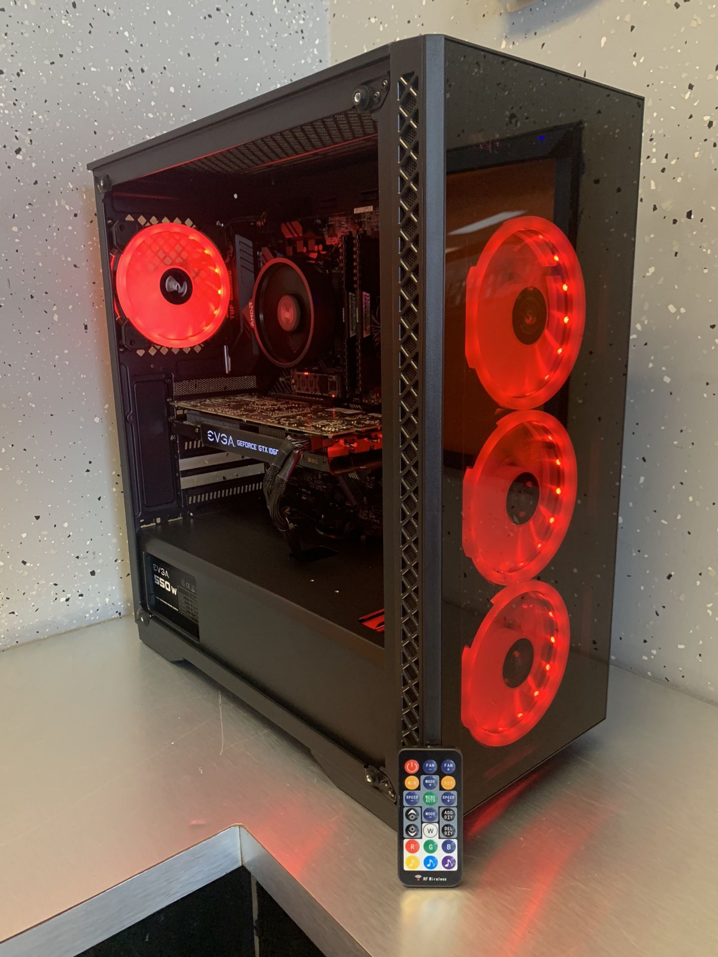 Custom GAMING PC (Ryzen 5 2600x + GTX 1060 6GB)