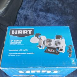 HART 6" Bench Grinder - Brand New